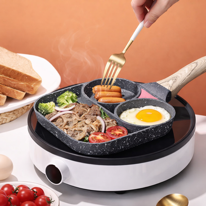 Frigideira Antiaderente 3 em 1