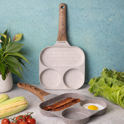 Frigideira Antiaderente 3 em 1