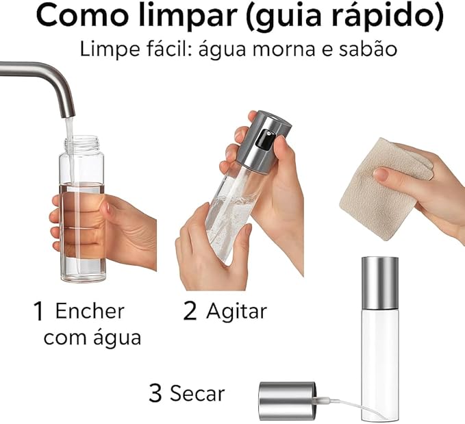 Borrifador Spray De Azeite 100ML/200ML