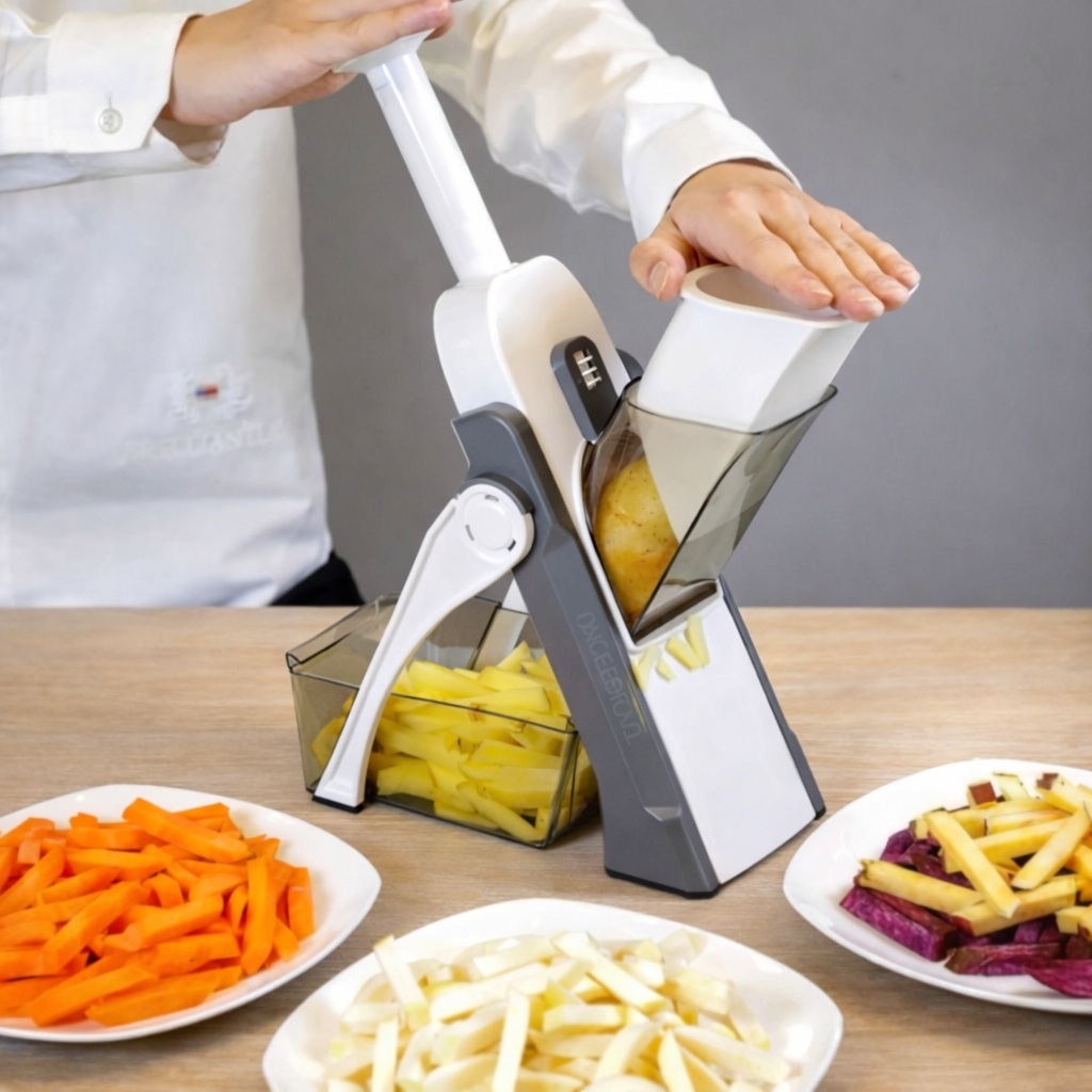 5 EM 1 Cortador de Legumes Multifuncional