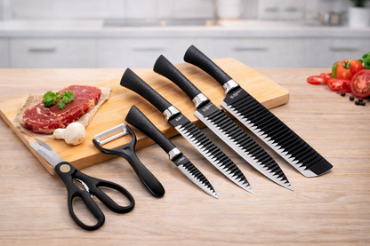 Conjunto de Facas do Chef Master Profissional