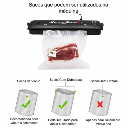 Seladora a vacuo de Alimentos