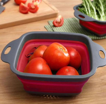 Escorredor Multiuso Retrátil Quadrado