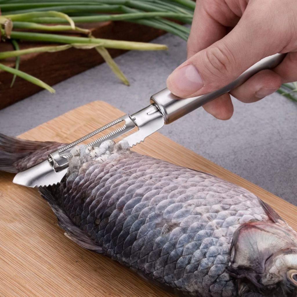 Kit 3 Descascadores Inox