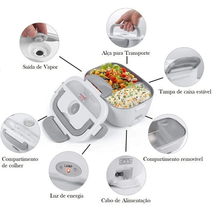 Marmita Elétrica Veicular Bivolt